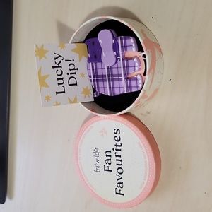 Acrylic purple Hilda Hippo brooch